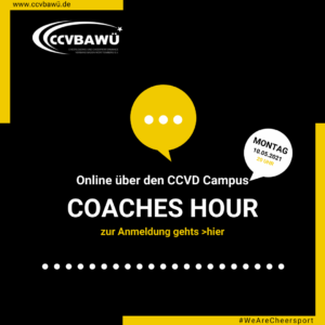 Coaches Hour – 10.05.2021